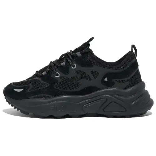 FILA TENACITY Breathable Running Shoes Unisex Black