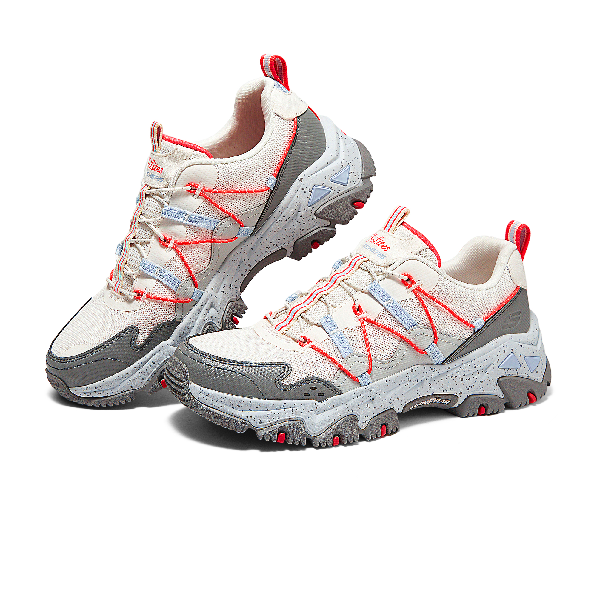 Skechers Low top Outdoor Shoes Women’s Ivory Gray