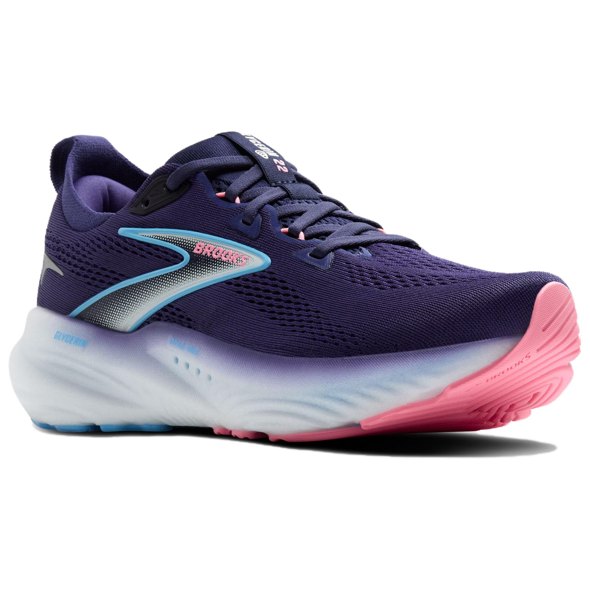 Brooks Glycerin 22 Blue Ribbon Peacoat Dianthus Women’s