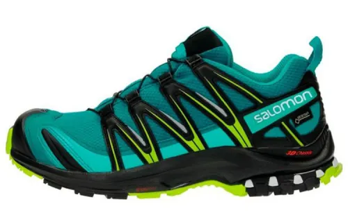 SALOMON XA PRO 3D Cushioning Slip Resistant Abrasion Resistant Low top Outdoor Shoes Men's Green Black