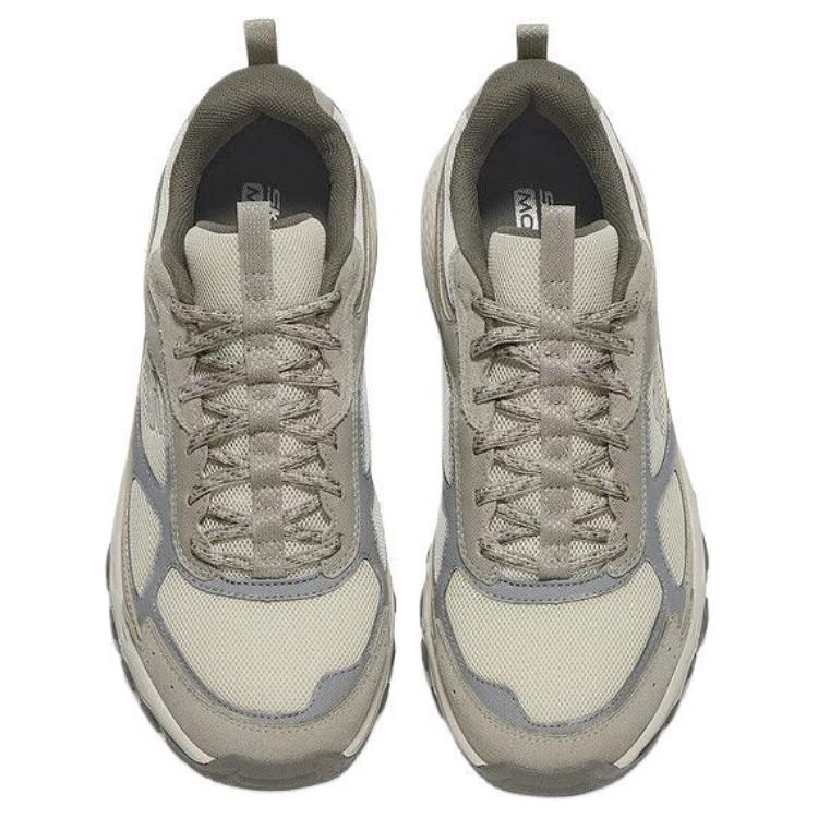 Skechers OUTDOOR MENS Mesh, Artificial Leather Soft And Comfortable Low top Outdoor Shoes Men’s Gray