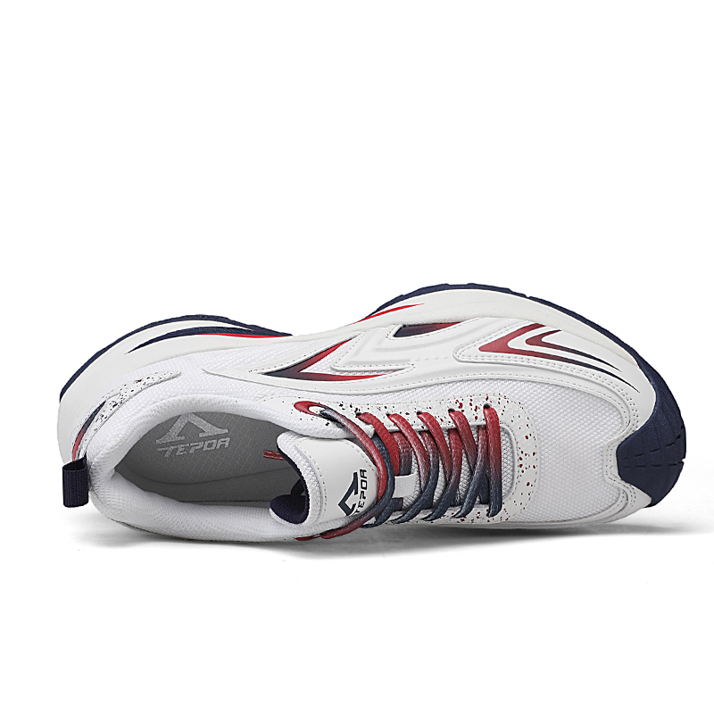 TEPOR Slip Resistant And Breathable Slip Resistant And Breathable Low top Training Running Shoes Unisex