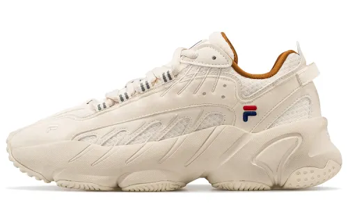 FILA FUSION Ade Vintage Shoes 'White Brown' Women's