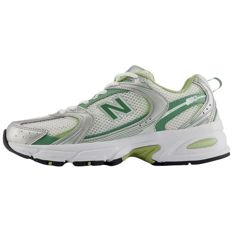 530 New Balance ‘Silver Metallic Mallard Green’