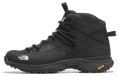 THE NORTH FACE Comfortable Mid top Outdoor Shoes Men's Black