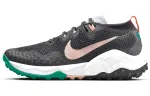 Nike Wildhorse 7 Cushioning Slip Resistant Abrasion Resistant Low top Running Shoes Women's Black Pink Green
