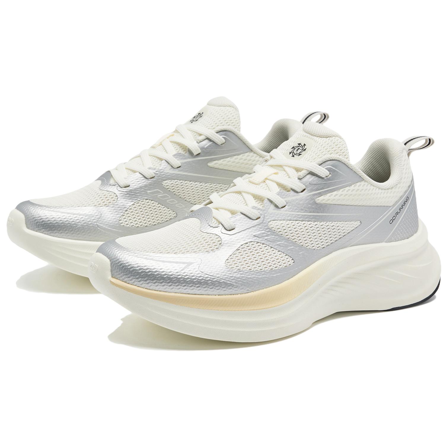 QIAODAN Slip Resistant, Abrasion Resistant, Breathable, Lightweight, Height Increasing Low top Casual Sprint