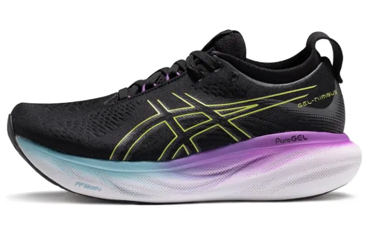 ASICS GEL Nimbus 25 'Black Glow Yellow' Women's