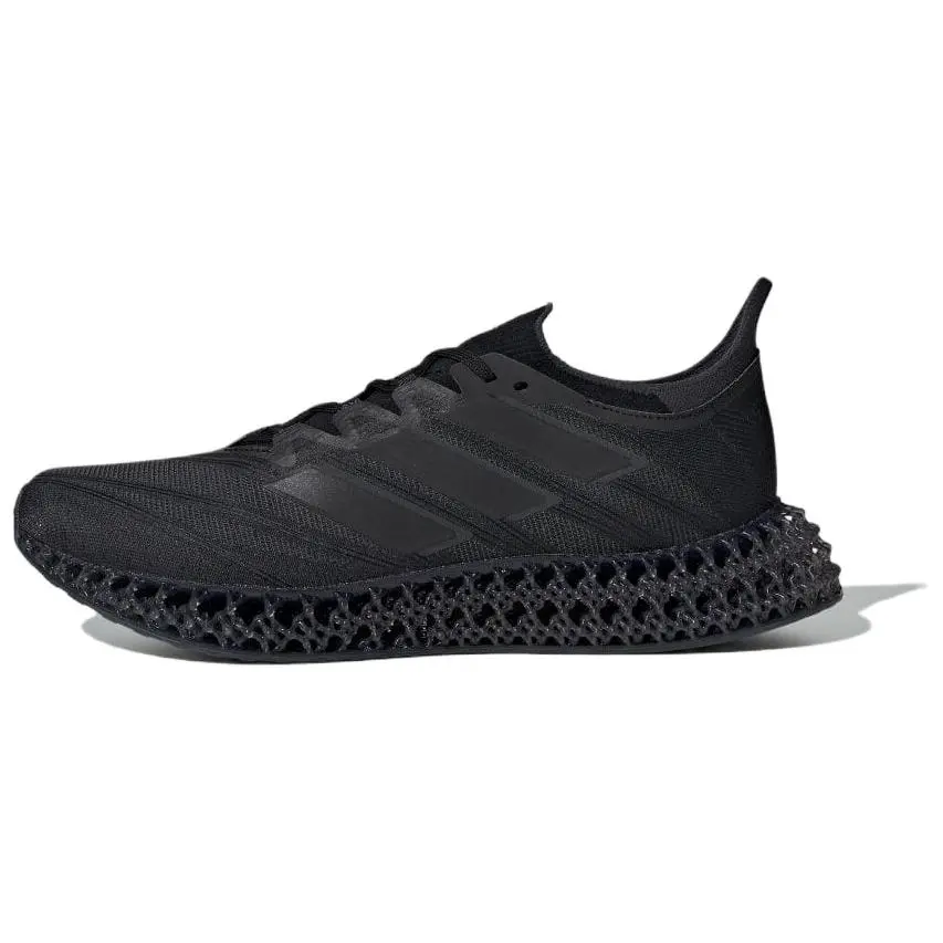 Adidas 4D FWD Slip Resistant Abrasion Resistant Slip Resistant Abrasion Resistant Low top Running Shoes Unisex Black