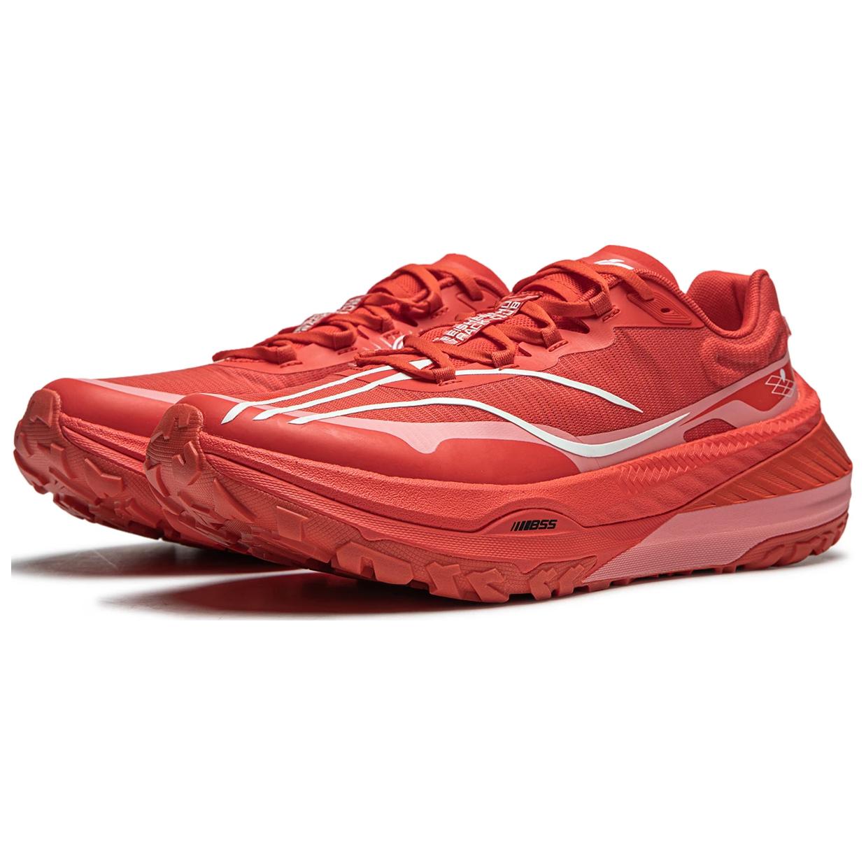 Li Ning Dilu Fabric Low top Running Shoes Men’s Red