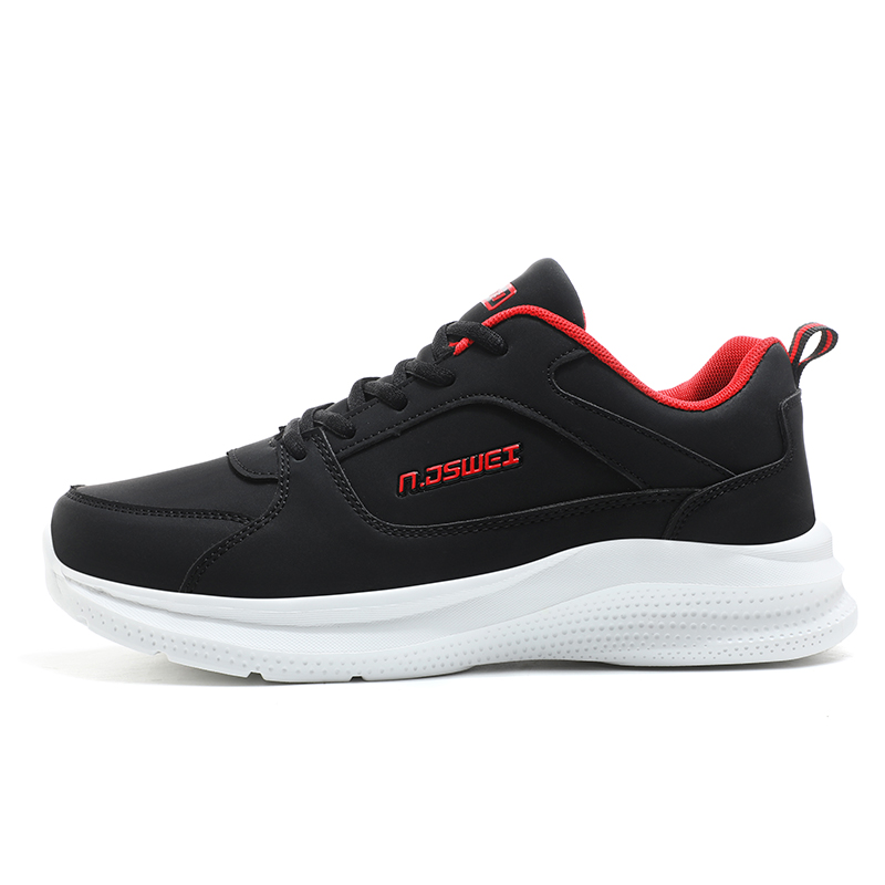 JSWEI Slip Resistant, Abrasion Resistant, Breathable Low top Casual Running Shoes Men’s