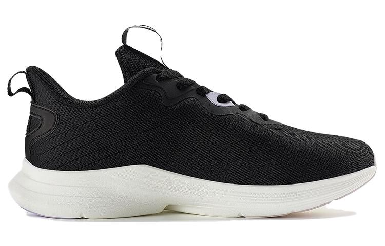 PEAK Cushioning Slip Resistant Abrasion Resistant Low top Running Shoes Women’s Black Purple