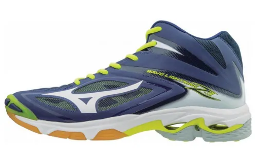 Mizuno Wave Lightning Z3 Sports Textile, Synthetic Leather Slip Resistant, Abrasion Resistant, Breathable Mid top