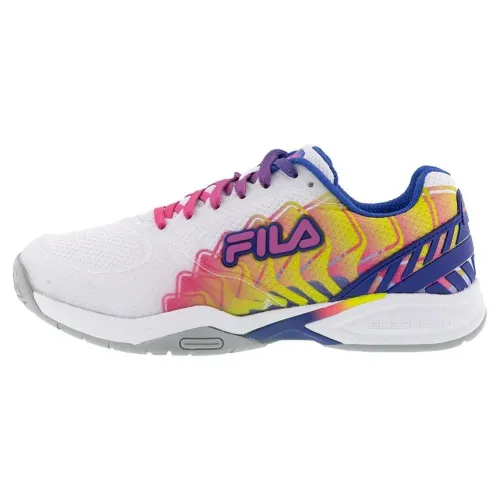 FILA Volley Zone Low top Running Shoes Women's White Red Blue