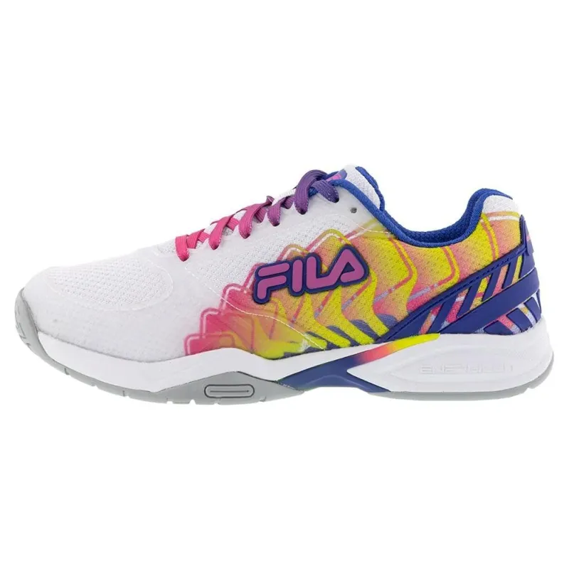 FILA Volley Zone Low top Running Shoes Women's White Red Blue
