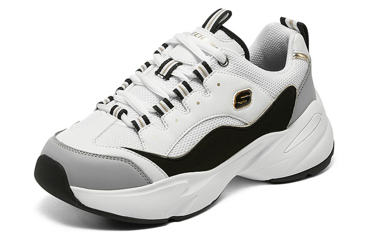 Skechers D’Lites 3.0 Cousin ‘White Gray’ Women’s