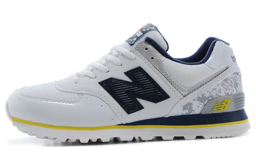 New Balance NB 574 Low top Running Shoes Unisex White Blue