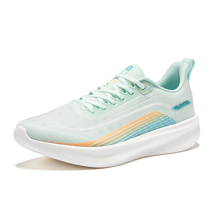 Erke Float On Water 6 PU, Textile Low top Training City Commuting Running Shoes Men’s Purified Water Aqua Green