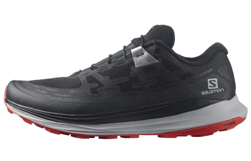 SALOMON Ultra Glide 2 Mesh, Textile Abrasion Resistant Low top Trail Running Shoes Men's Black