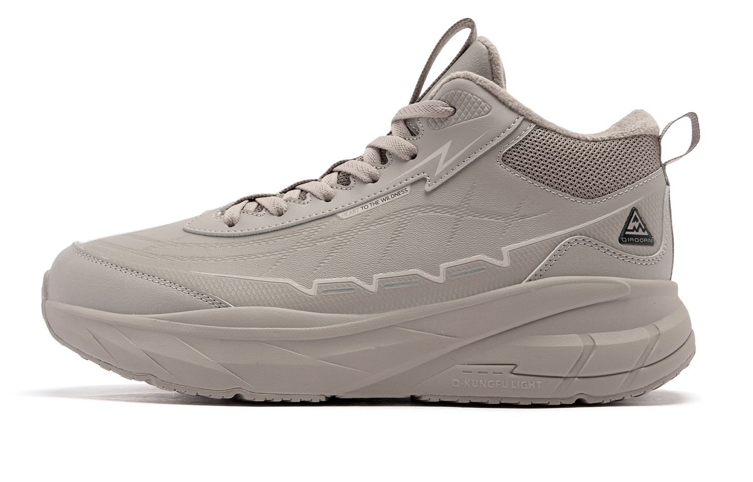 QIAODAN Climbing Frontier Cushioning Slip Resistant Abrasion Resistant Breathable Thermal Height Increasing Rebound