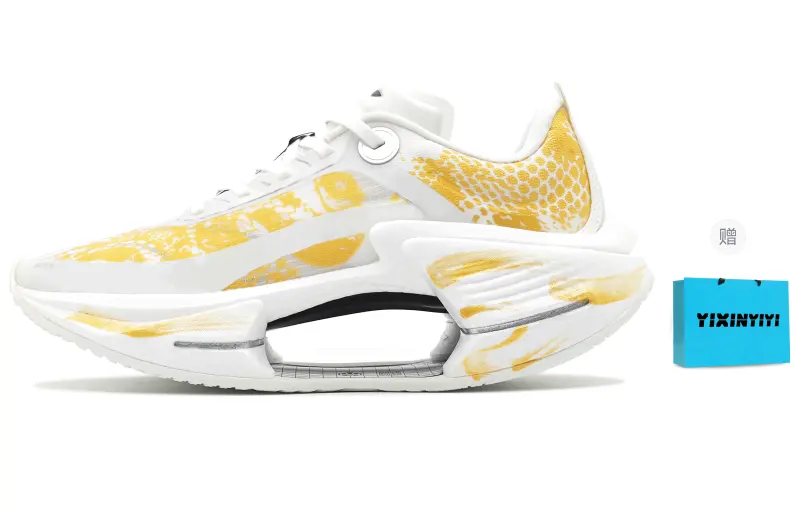 Li Ning Shadow 3 Essential Cushioning Slip Resistant Abrasion Resistant Cushioning Slip Resistant Abrasion Resistant