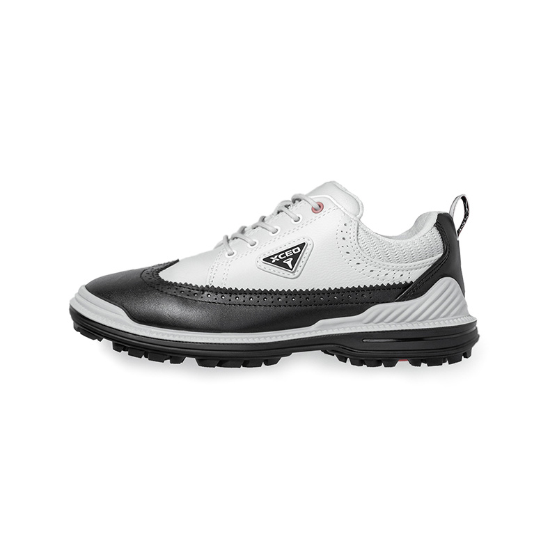 Xceo1996 Non Slip And Waterproof Abrasion Resistant Low top Golf Shoes Women’s Black White