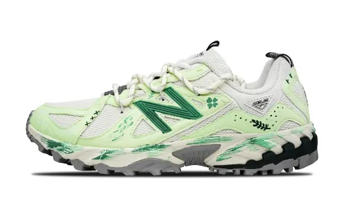 New Balance 610T Low top Outdoor Shoes Unisex White Green