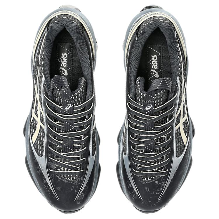 ASICS x KIKO KOSTADINOV GEL KINETIC FLUENT Textile, Synthetic Leather FF BLAST Running Shoes Unisex Black Vanilla White