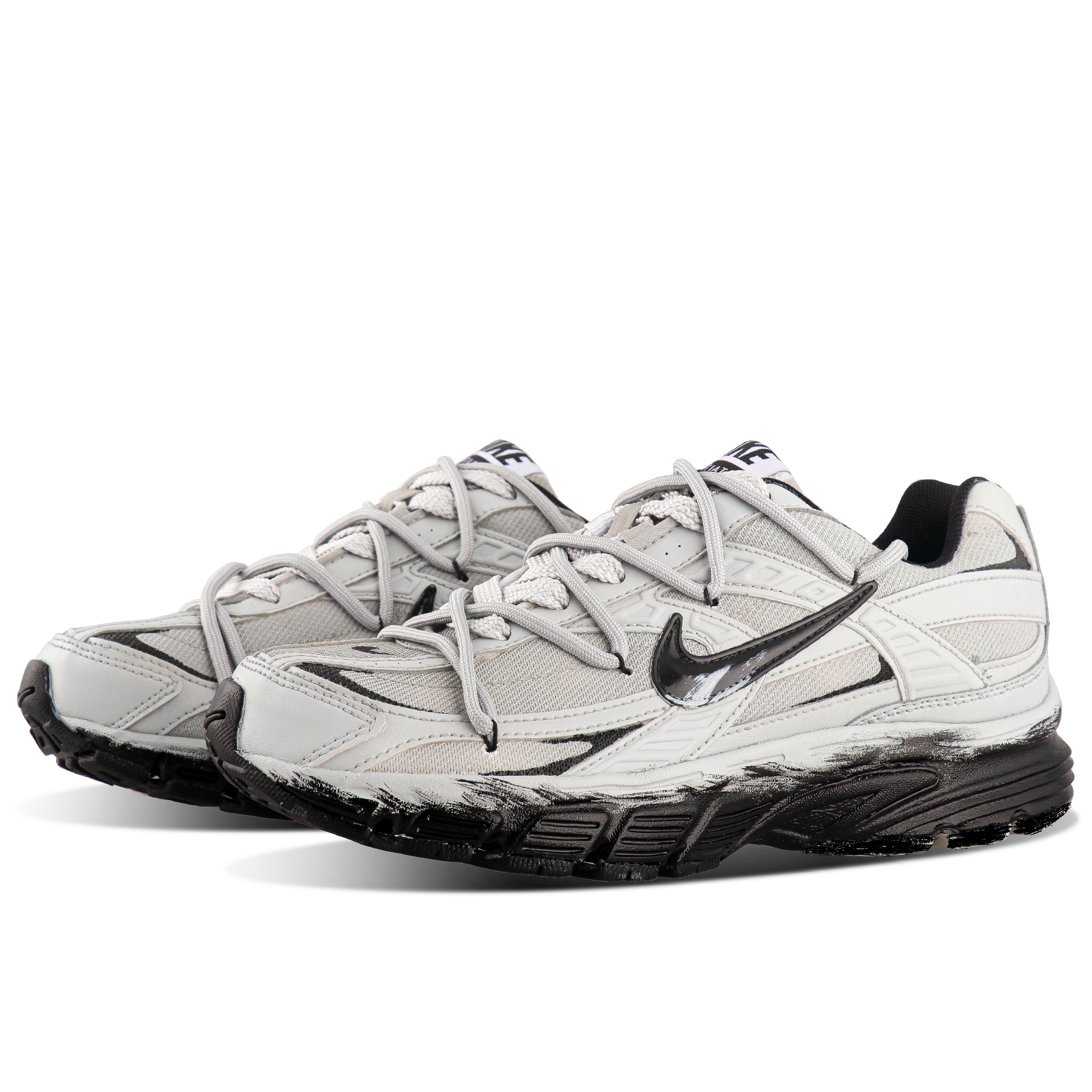 Nike Initiator Slip Resistant Low top Casual City Commuting Running Shoes Unisex Premium Gray