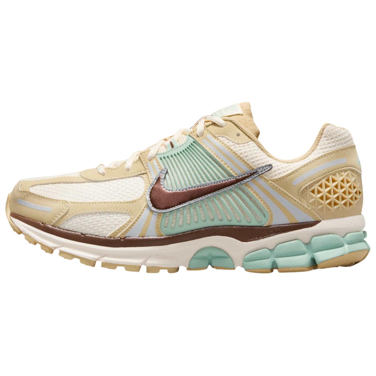 Nike Zoom Vomero 5 Slip Resistant Abrasion Resistant Low top Running Shoes Unisex Beige Brown