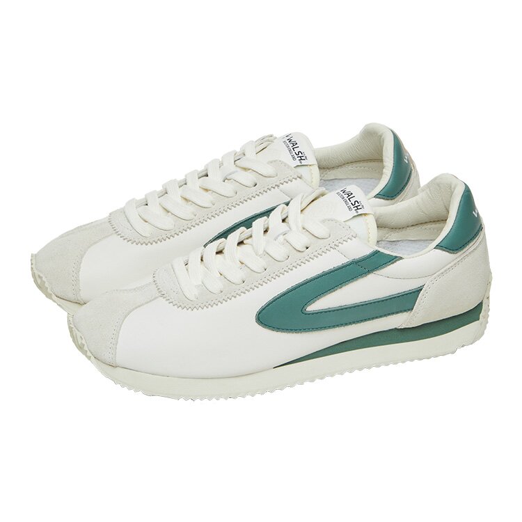 Norman Walsh Abrasion Resistant Breathable Low top Running Shoes Unisex Beige Green