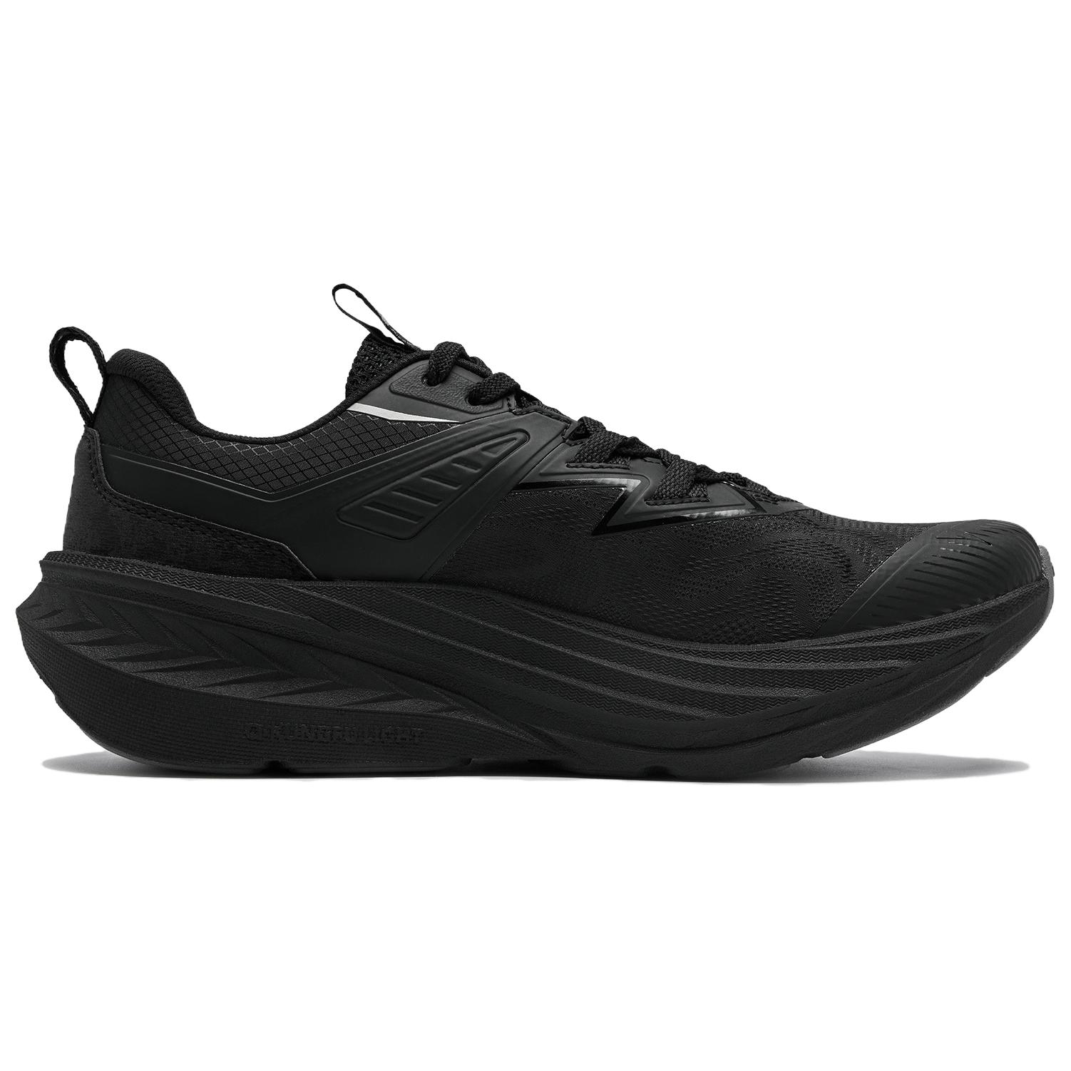 QIAODAN Cushioning Slip Resistant Abrasion Resistant Low top Trail Running Shoes Men’s Black Liquid Silver