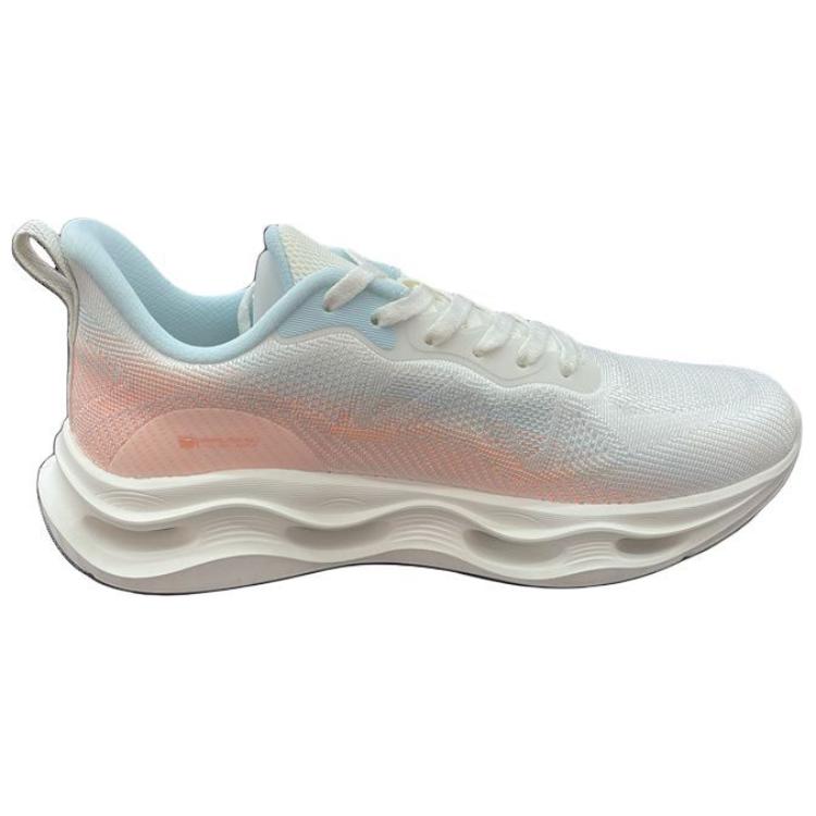 Erke Breathable And Lightweight Low top Casual Running Shoes Women’s White Blue