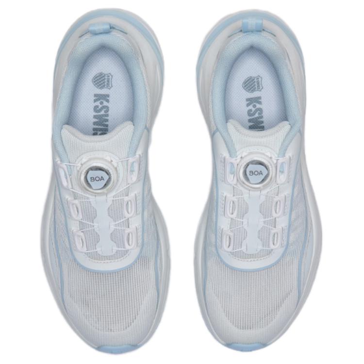 K·SWISS Textile, TPU Low top Running Shoes Women’s White Blue