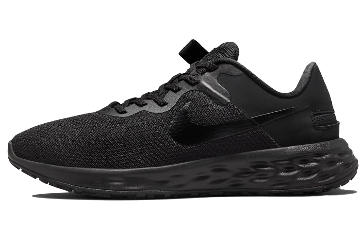 Nike Revolution 6 FlyEase Next Nature Low Top Black