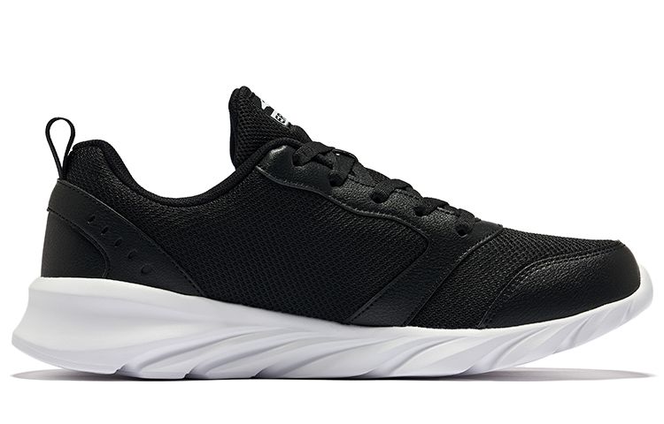 Erke Abrasion Resistant Breathable Low top Running Shoes Men’s Jet Black