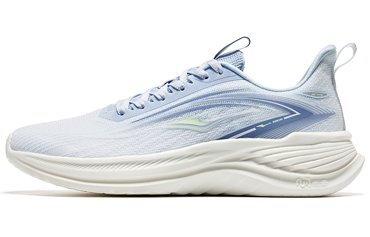 Erke Running Shoes Men’s Light Blue White