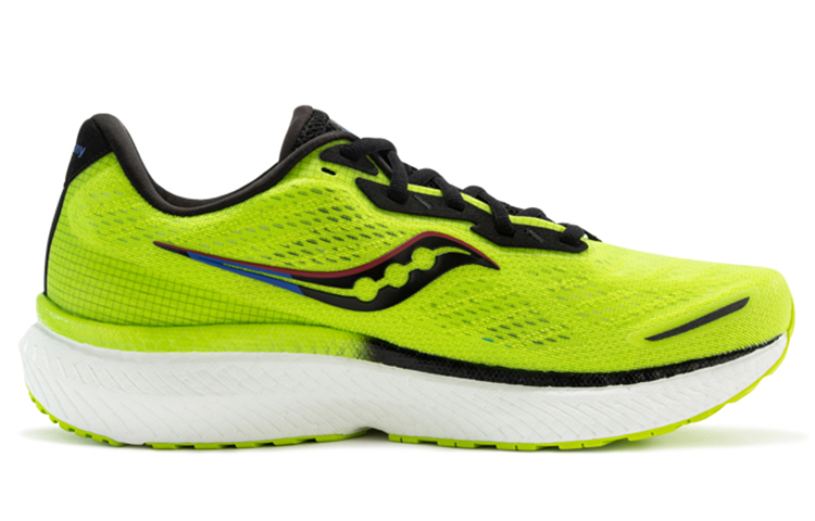 Saucony Triumph Victory 19 Low top Running Shoes Men’s Fluorescent Green Black
