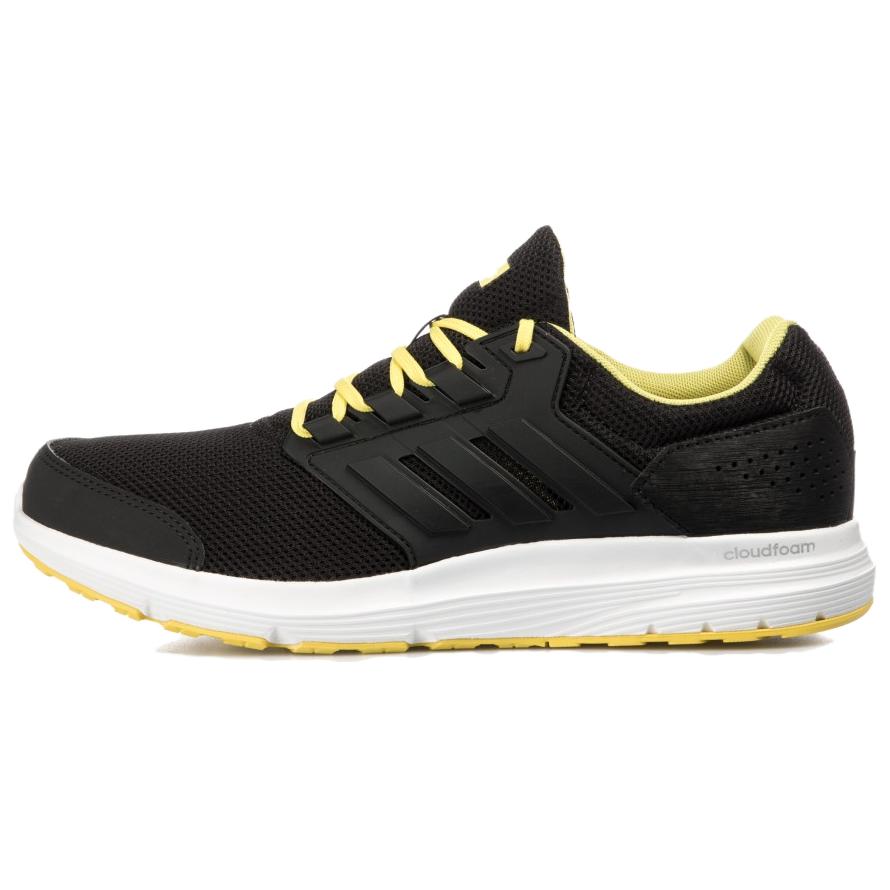Мужские кроссовки adidas galaxy 4 (черный / желтый)