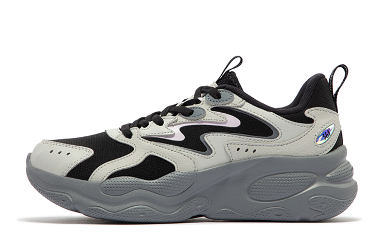 361° Slip Resistant Low top Running Shoes Women’s Obsidian Black/4U Gray