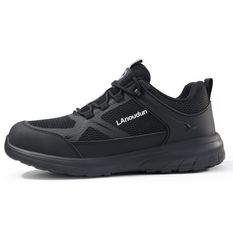 LANOUDUN Abrasion Resistant Impact Resistant Lightweight Low top Outdoor Shoes Unisex Black