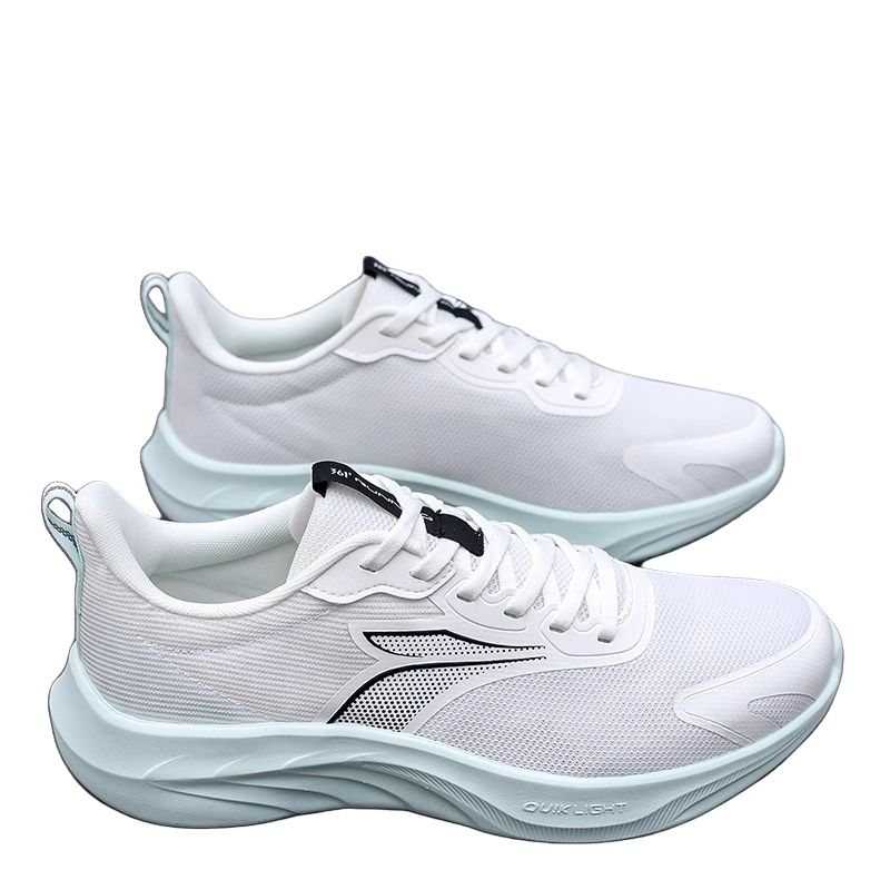 361° Slip Resistant, Abrasion Resistant, Lightweight Low top Casual Running Shoes Men’s White Blue