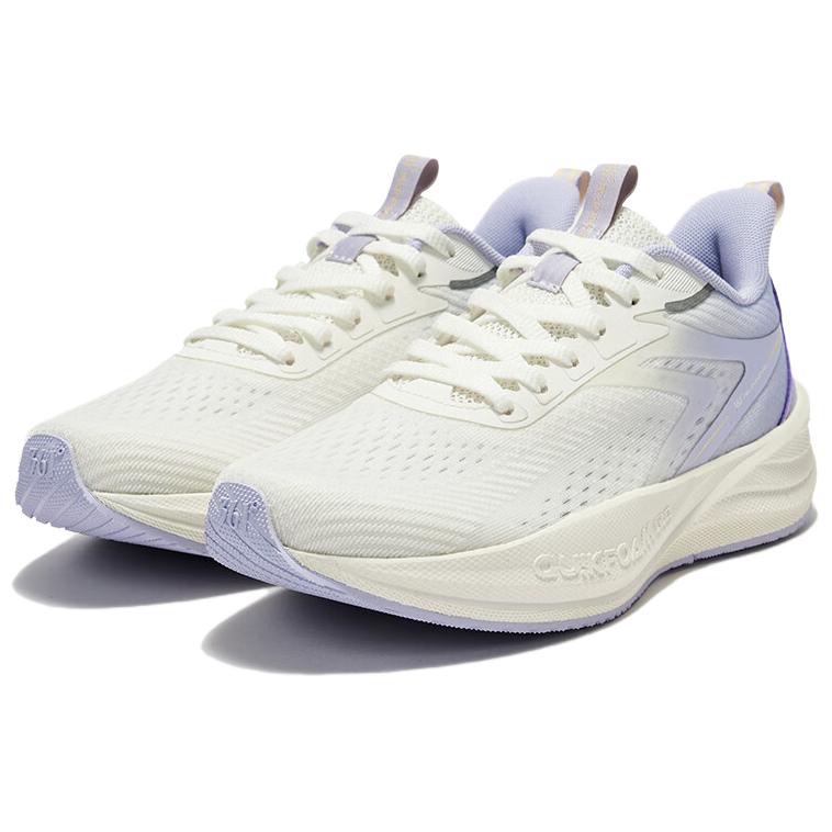 361° Abrasion Resistant Breathable Low top Casual Running Shoes Women’s White Purple