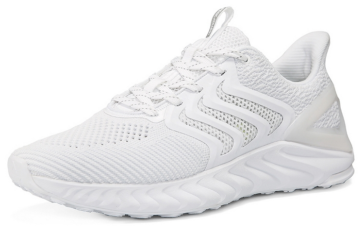 PEAK Comfortable Rebound Cushioning Support Low top Running Shoes Men’s White