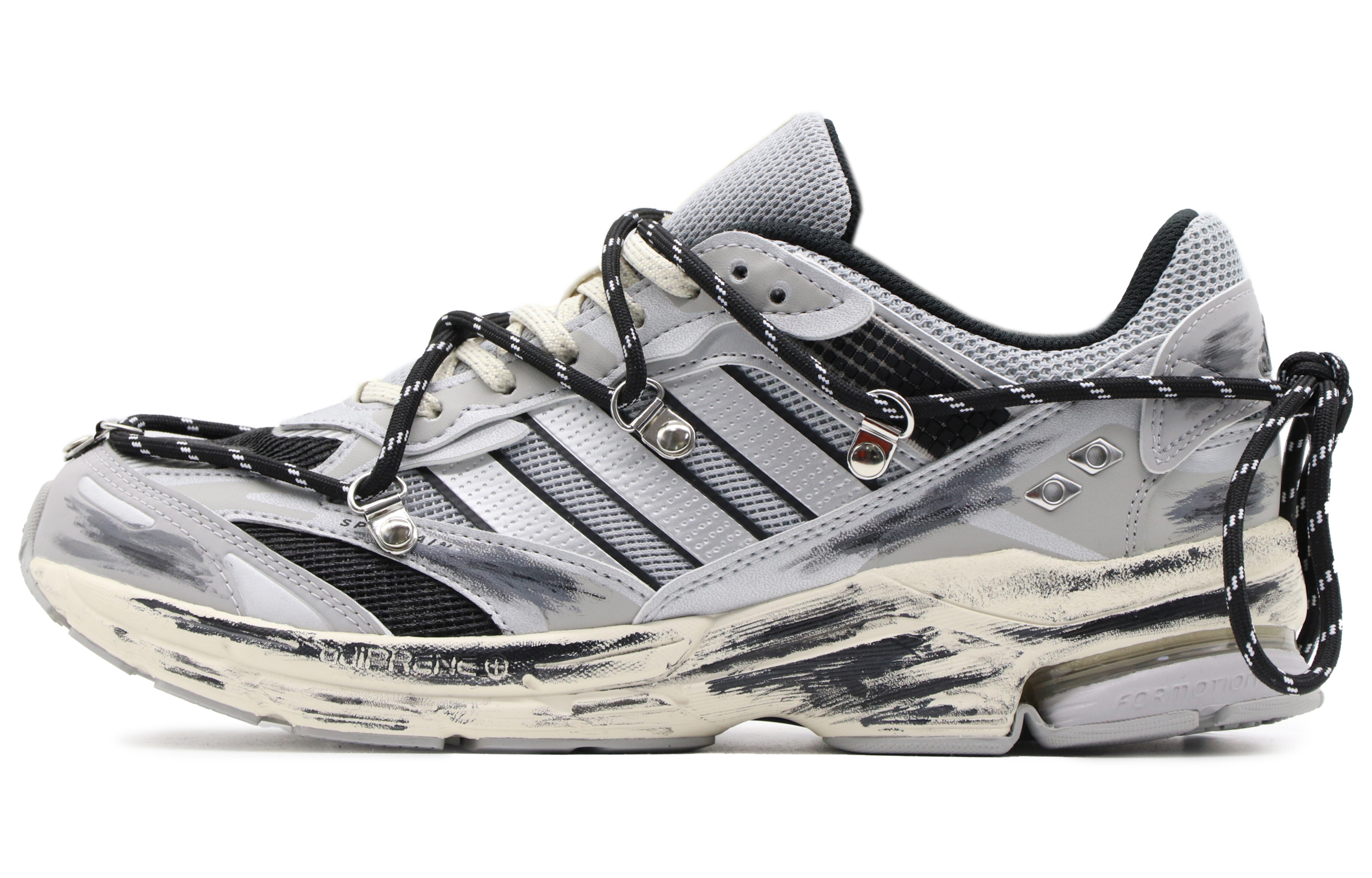Adidas Spiritain 2000 Mesh, Synthetic Leather Slip Resistant, Abrasion Resistant, Lightweight Low top Running Shoes