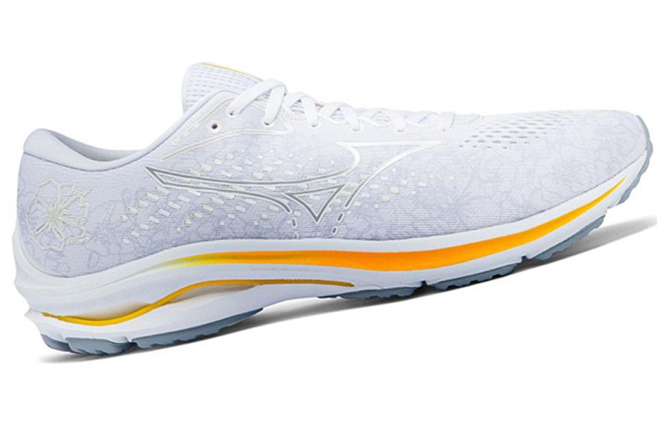 Mizuno Wave Rider 25 'White Yellow'