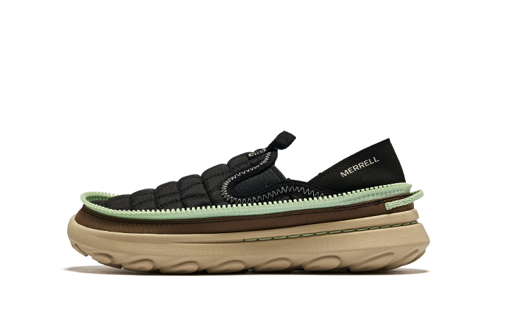 MERRELL Hutmoc 2 Lightweight Outdoor Shoes Women’s Black Green Khaki