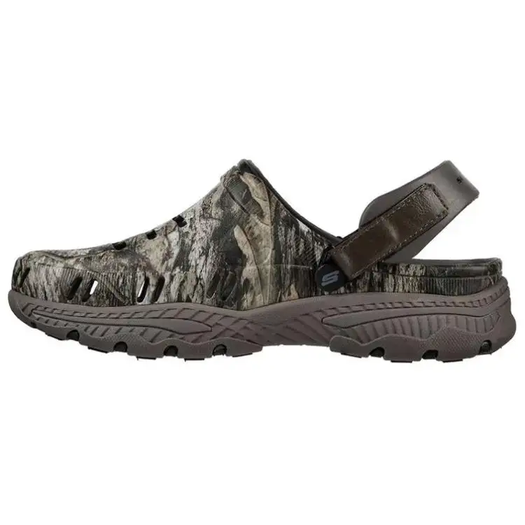 Skechers Creston Ultra EVA Beach Sandals Men's Gray Green