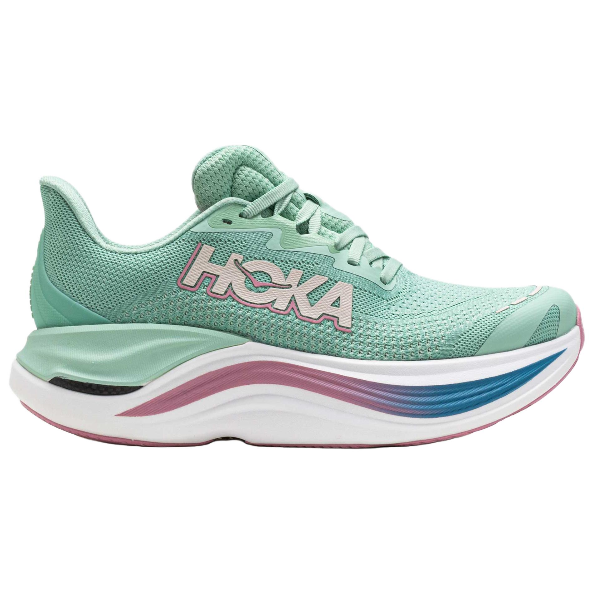 HOKA ONE ONE SKYWARD X Abrasion Resistant Support Rebound Running Shoes Women’s Green