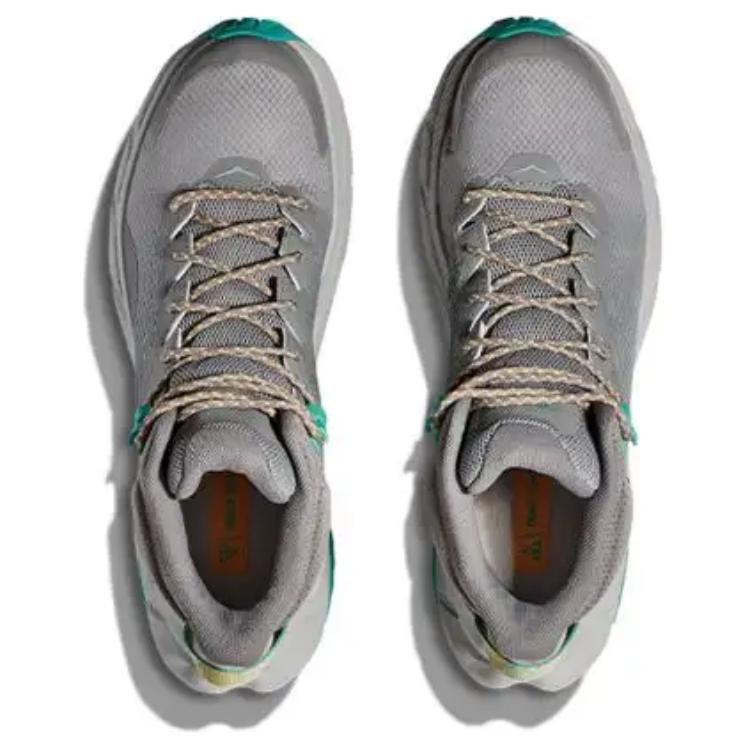 HOKA ONE ONE Trail Code GTX Slip Resistant Abrasion Resistant Mid top Outdoor Shoes Men’s Gray